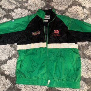Racer Jacket Green & Black